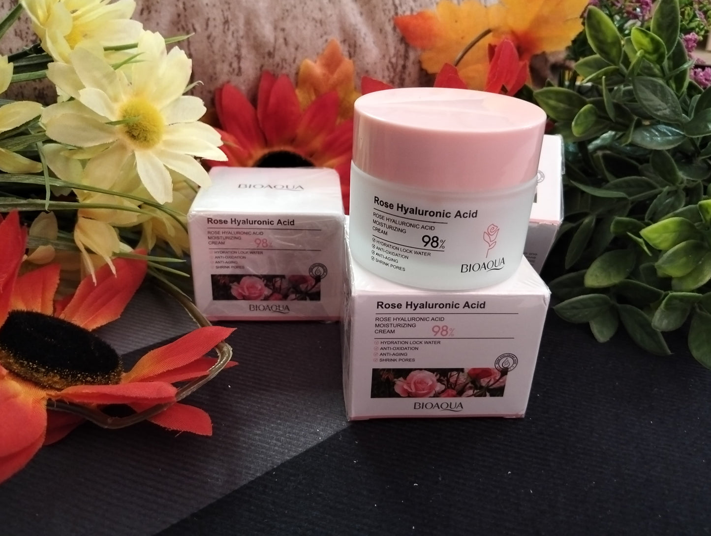 🌹 CREMA HIDRATANTE BIOAQUA ROSE HYALURONIC ACID