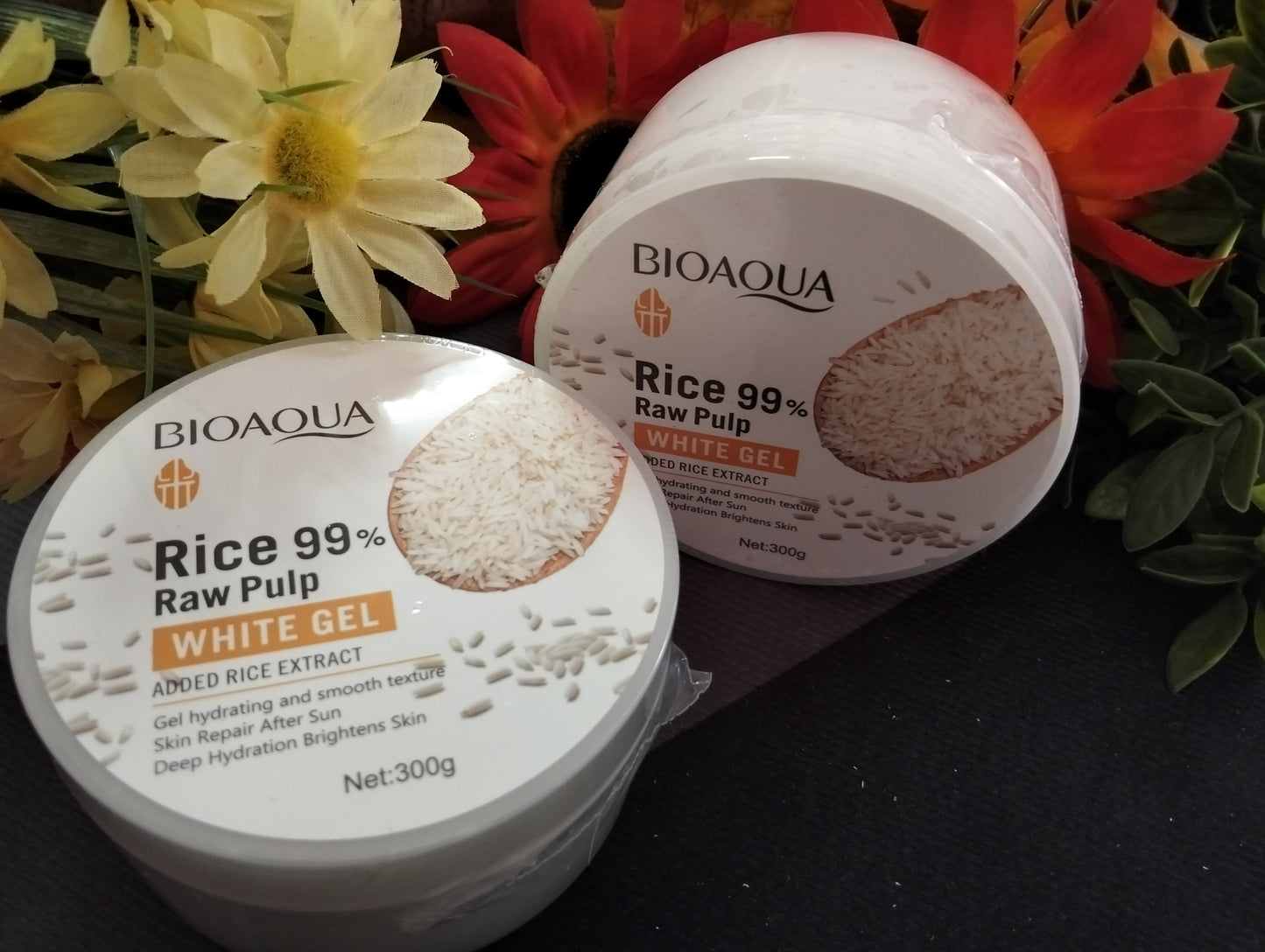 ✨ BIOAQUA RICE 99% RAW PULP – WHITE GEL 300G