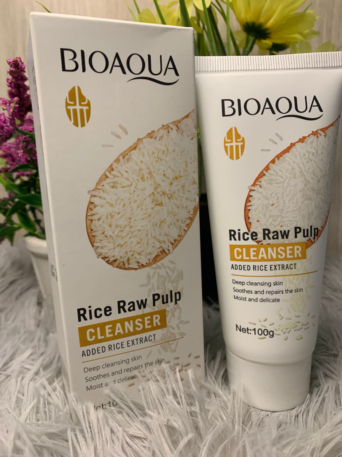 ✨ LIMPIADOR FACIAL BIOAQUA EXTRACTO DE ARROZ