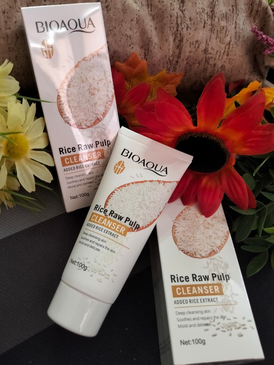 ✨ LIMPIADOR FACIAL BIOAQUA EXTRACTO DE ARROZ