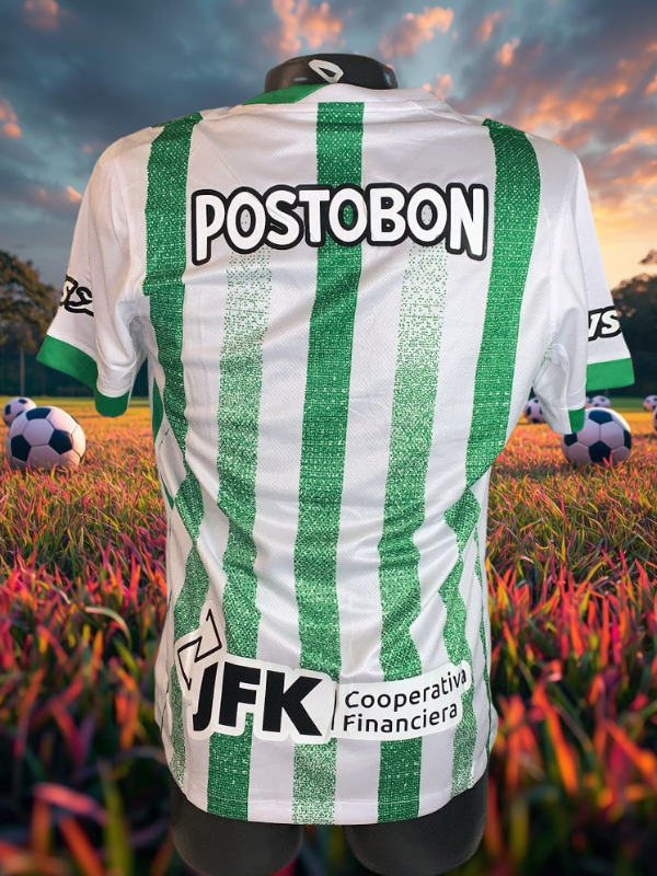 CAMISETA VERDE CLÁSICO ATLÉTICO NACIONAL DAMA  – TRADICIÓN VERDOLAGA