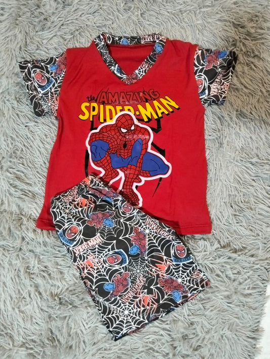 PIJAMA NIÑO/NIÑA – MANGA CORTA Y SHORT