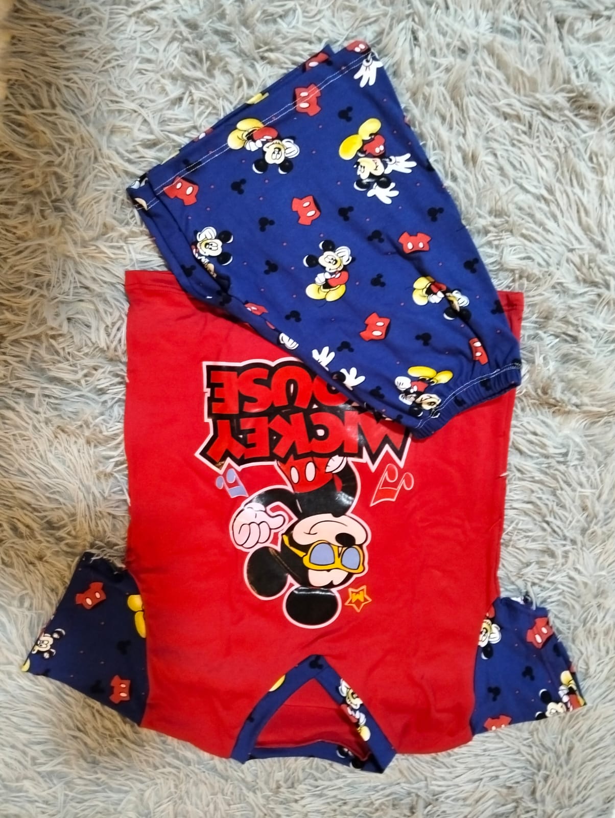 PIJAMA NIÑO/NIÑA – MANGA CORTA Y SHORT