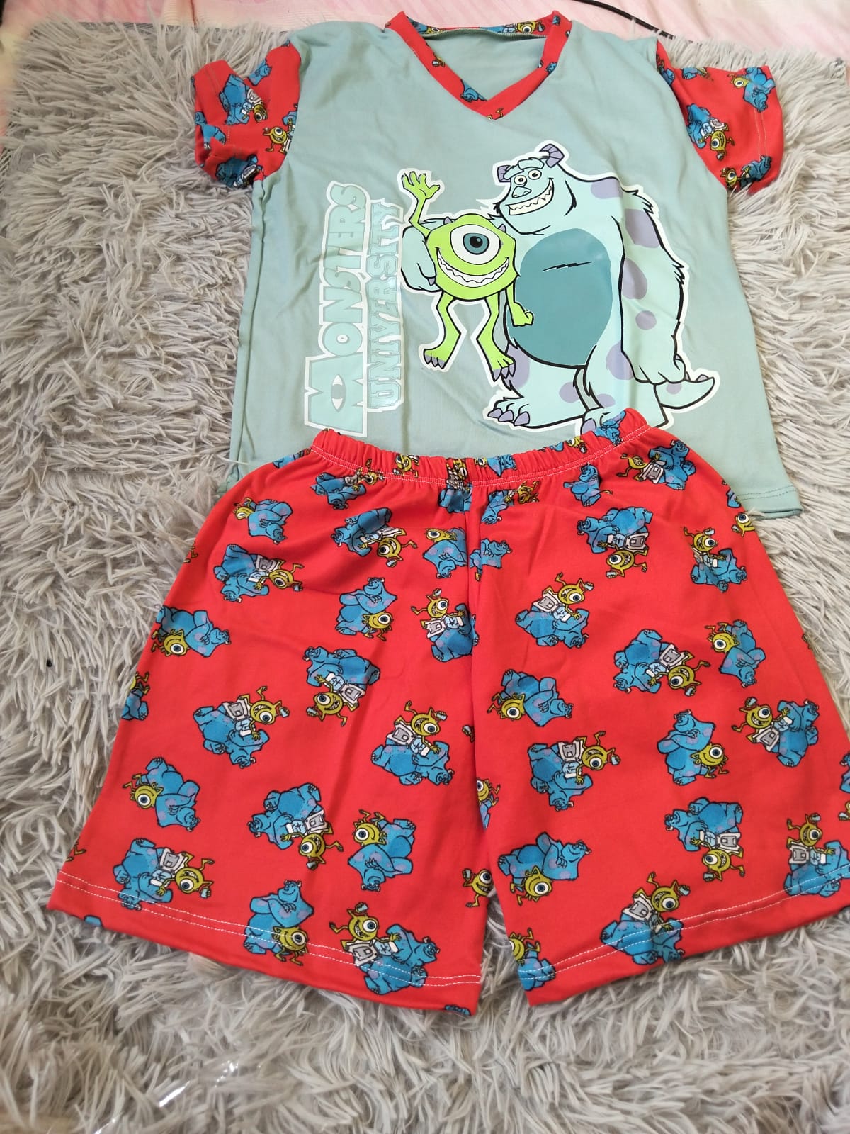 PIJAMA NIÑO/NIÑA – MANGA CORTA Y SHORT