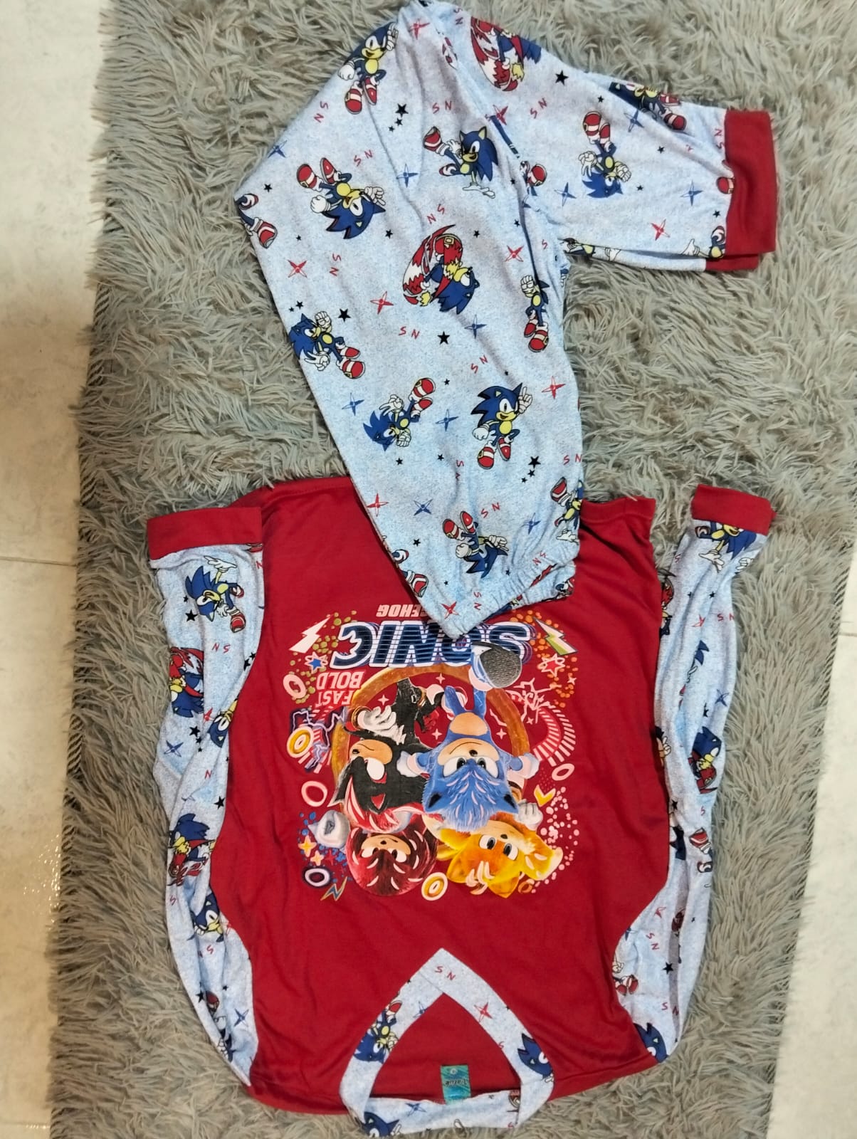 PIJAMA NIÑO/NIÑA MANGA LARGA Y PANTALON ESTAMPADA
