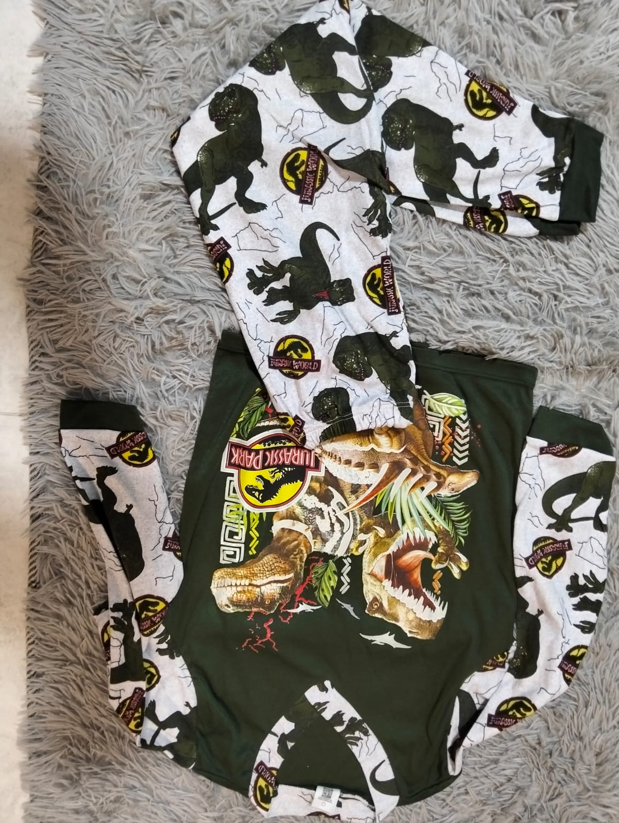PIJAMA NIÑO/NIÑA MANGA LARGA Y PANTALON ESTAMPADA