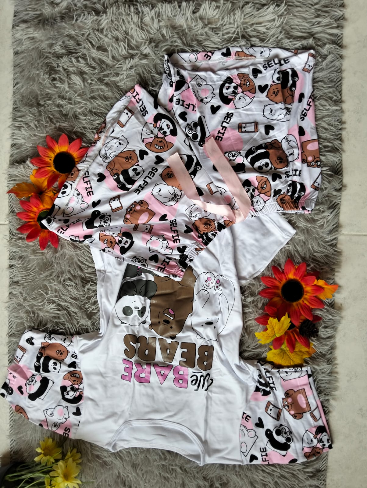 PIJAMA DAMA FANTASÍA – BLUSA Y SHORT SÚPER FRESCO