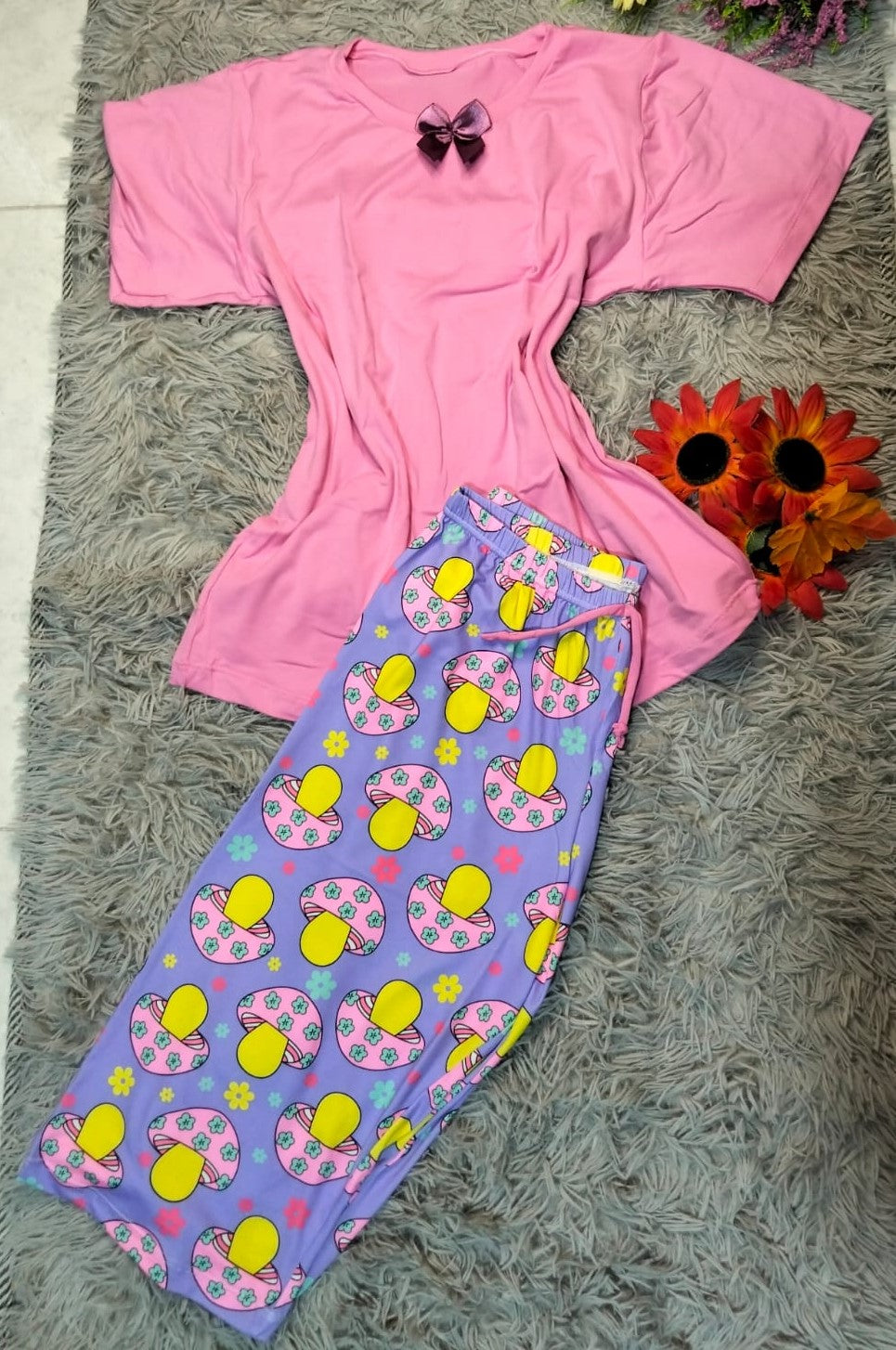 PIJAMA MAURYN BLUSA + CAPRI