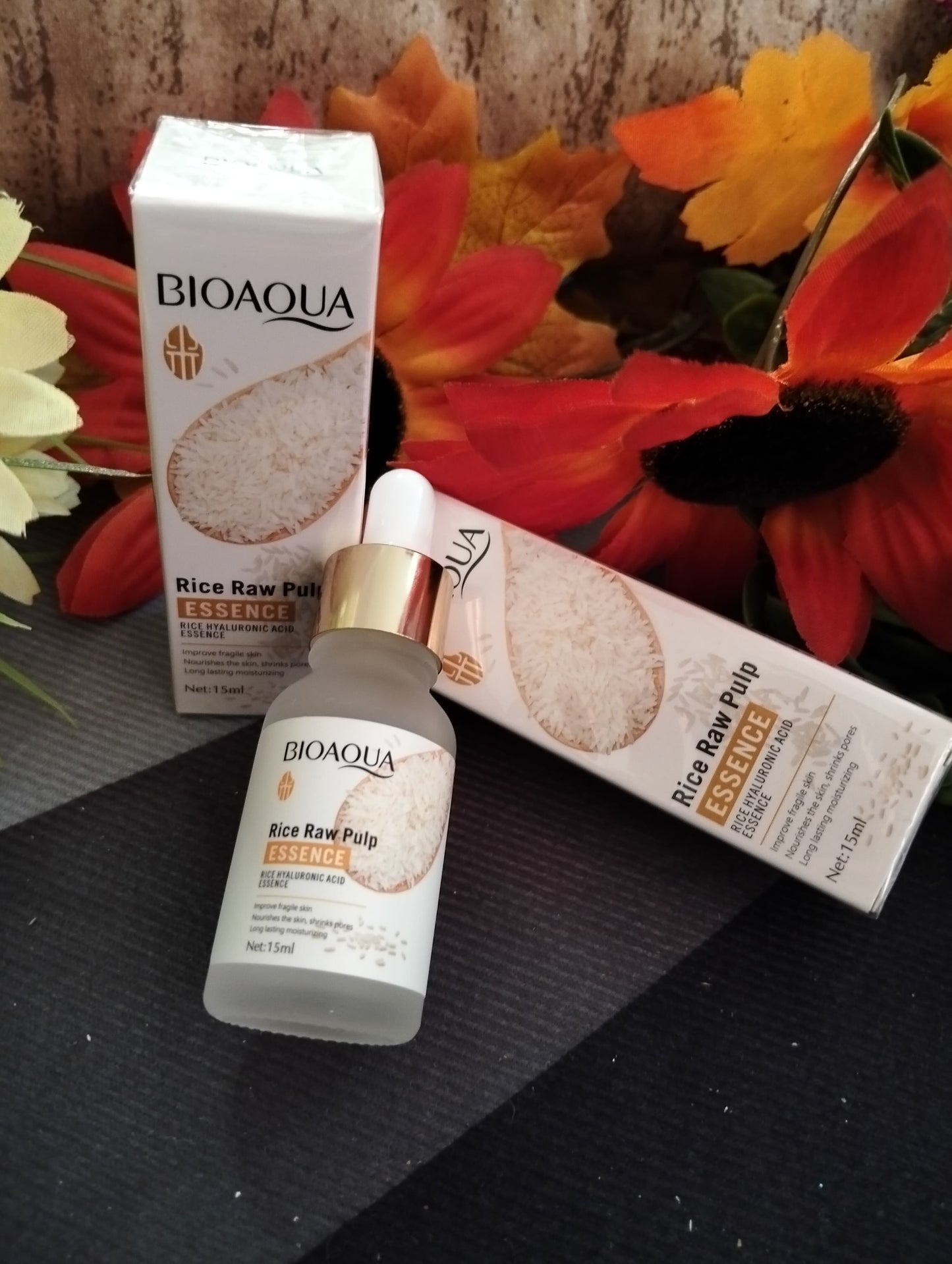 ✨ SÉRUM BIOAQUA RICE RAW PULP – ARROZ + ÁCIDO HIALURÓNICO (120 ML)