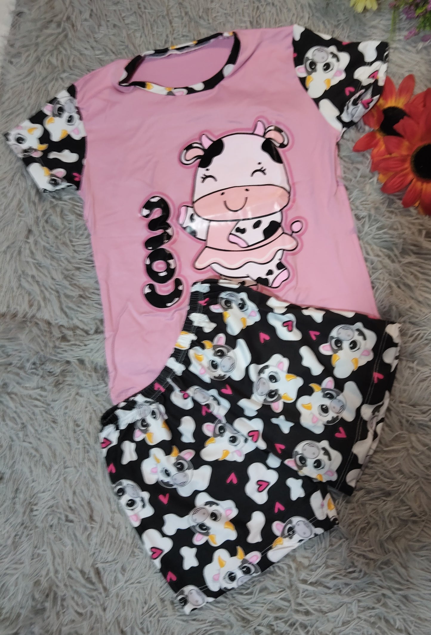 PIJAMA NIÑO/NIÑA – MANGA CORTA Y SHORT