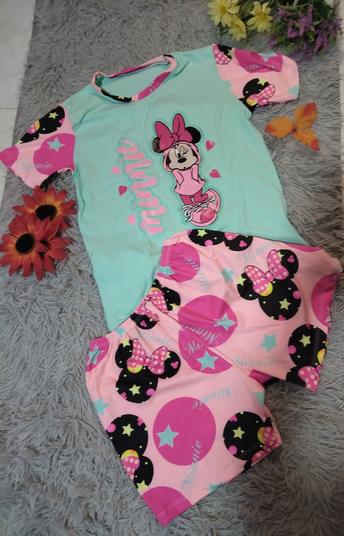 PIJAMA NIÑO/NIÑA – MANGA CORTA Y SHORT