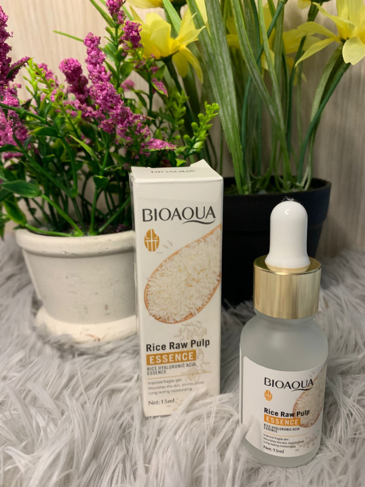 ✨ BIOAQUA ESSENCE EXTRACTO DE ARROZ + ÁCIDO HIALURÓNICO