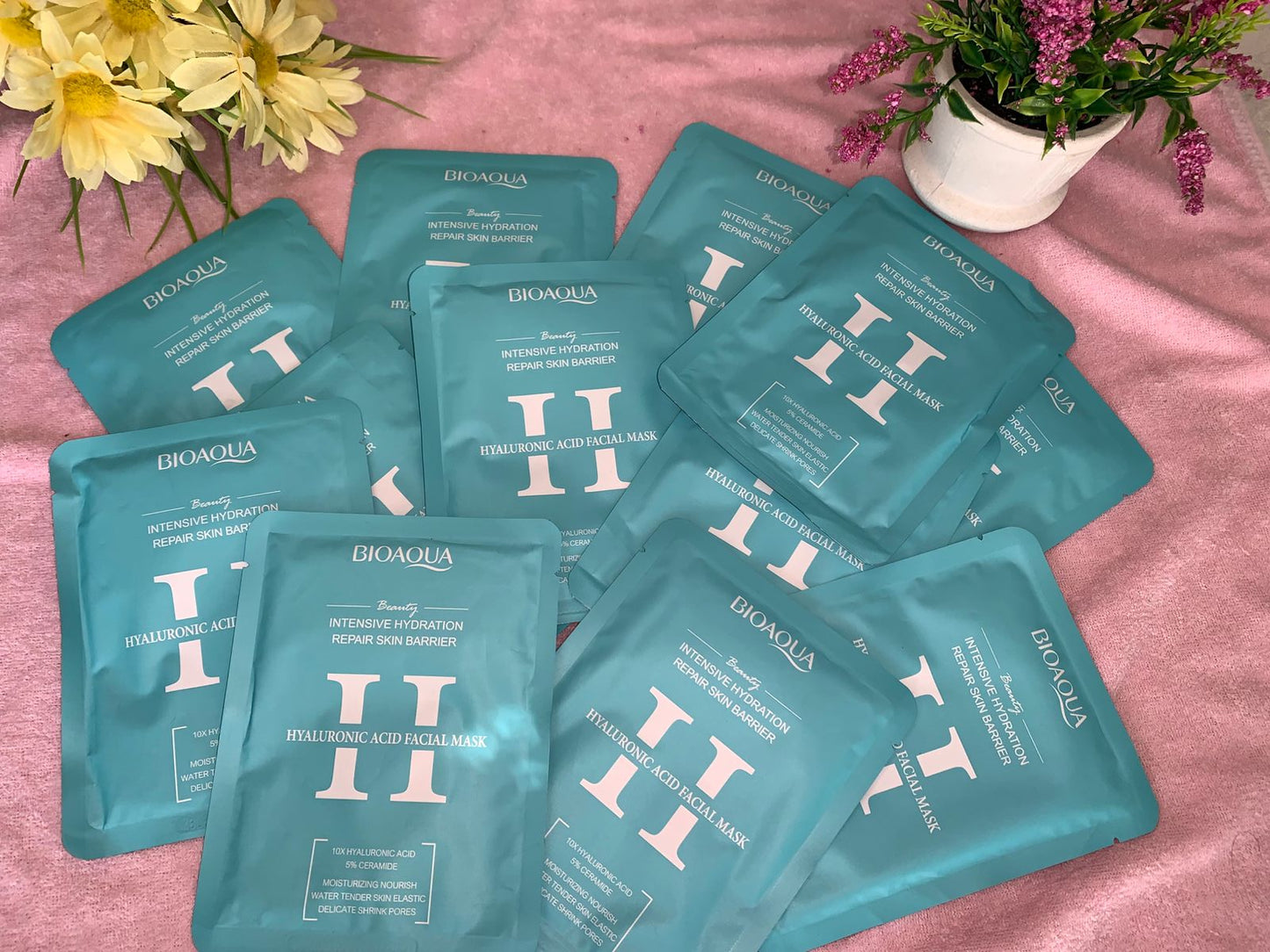 MASCARILLA FACIAL DE ACIDO HIALURONICO HIDRATACIÓN INTENSA BIOAQUA