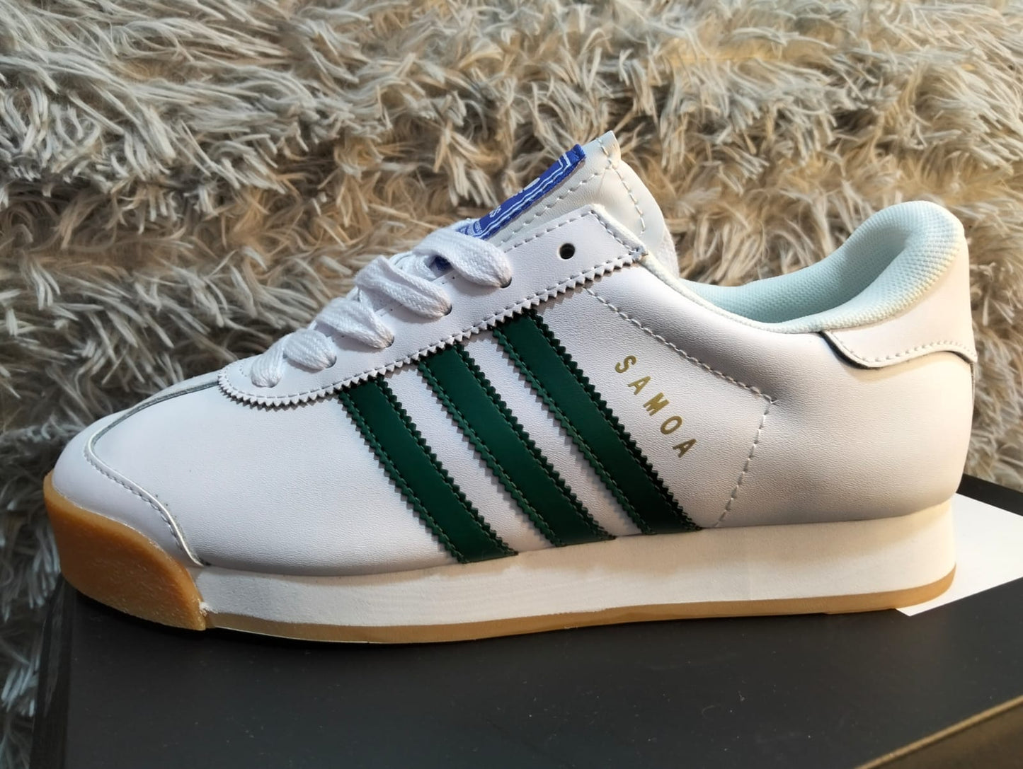 TENNIS SAMOA BLANCO VERDE – CLÁSICOS, CÓMODOS Y MUY COMBINABLES