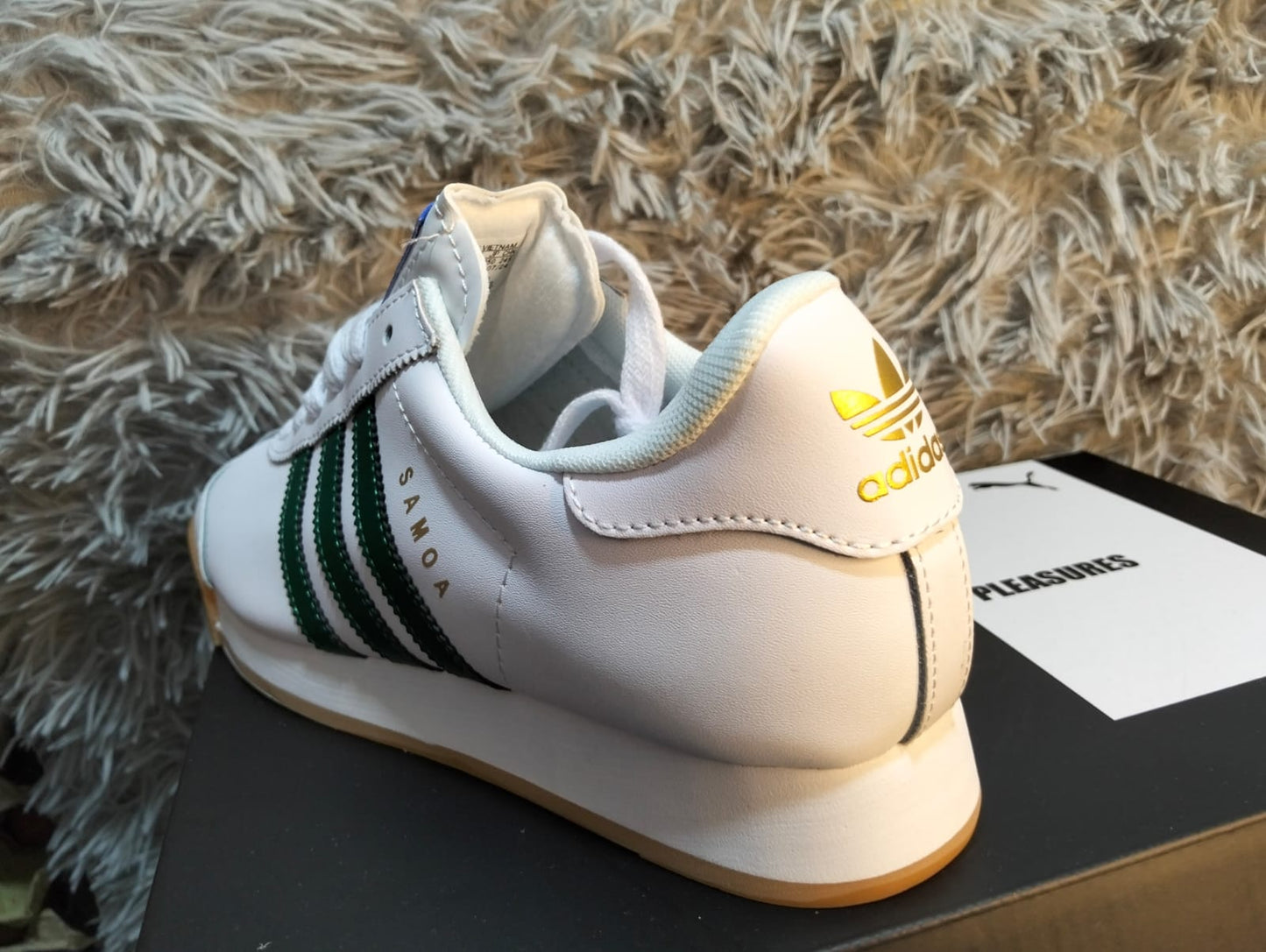 TENNIS SAMOA BLANCO VERDE – CLÁSICOS, CÓMODOS Y MUY COMBINABLES